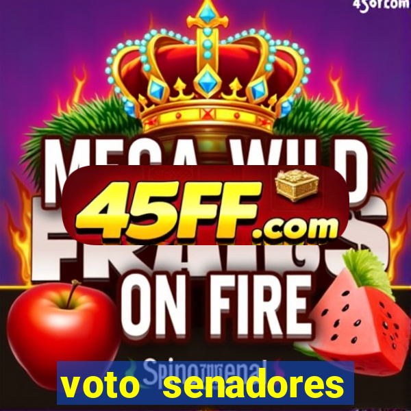voto senadores impeachment alexandre de moraes